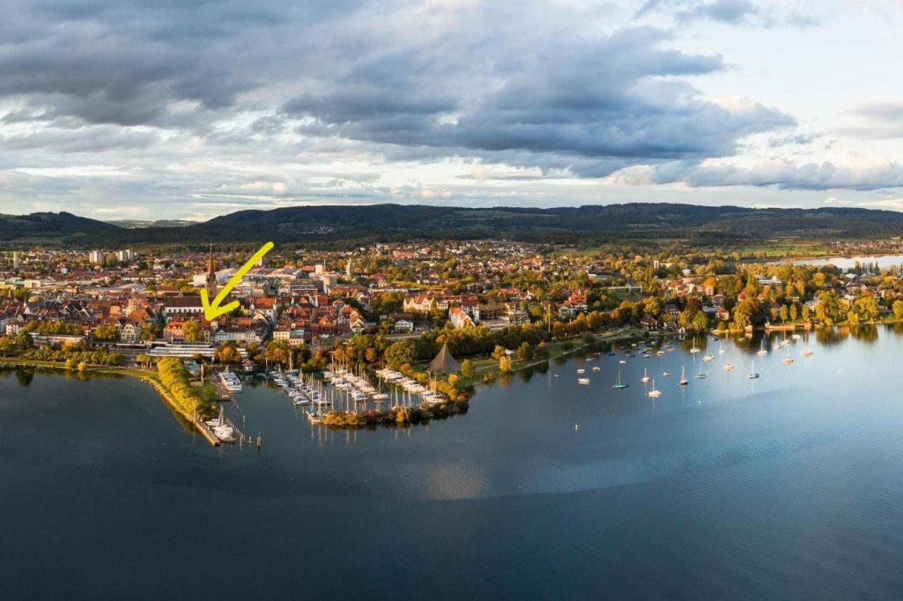 See- Und Altstadthaeusle - Alles Direkt Vor Der Haustuer - Bodenseeufer Natur Altstadt Bahnhof Bora-Sauna - Klein Und Super Zentral Zum See Oepnv Stadt Natur Etc - Appartement Historica ราดอล์ฟเซลล์ อัม โบเดนซี ภายนอก รูปภาพ